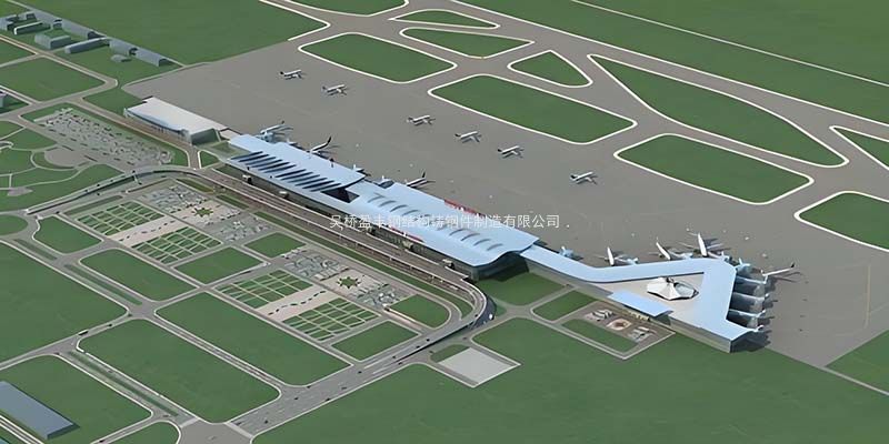 銀川河?xùn)|機(jī)場